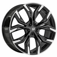 Фото товара - 7,5*18 5*108 ET33 65,1  LS FlowForming RC92 BKF конус. Вариант №1