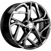 Фото товара - 7,0*17 5*110 ET45 67,1  Khomen Wheels KHW1716 Black (DFM580). Вариант №1