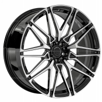 Фото товара - 10,5*22 5*112 ET43 66,6  LS Forged LS FG54 BKF конус. Вариант №1