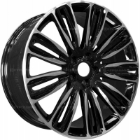 Фото товара - 9,5*21 5*120 ET48 72,56  PDW 5312 Gloss Black Machine Face. Вариант №1