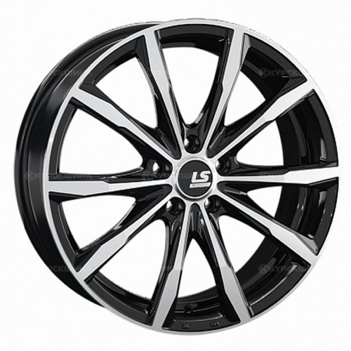Большое фото товара - 8,0*19 5*108 ET45 63,3  LS FlowForming RC38 BKF конус, 103169. Вариант №2