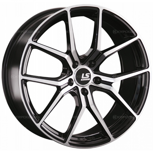 Большое фото товара - 8,5*19 5*114,3 ET45 67,1  LS FlowForming RC47 BKF конус, 103199. Вариант №2