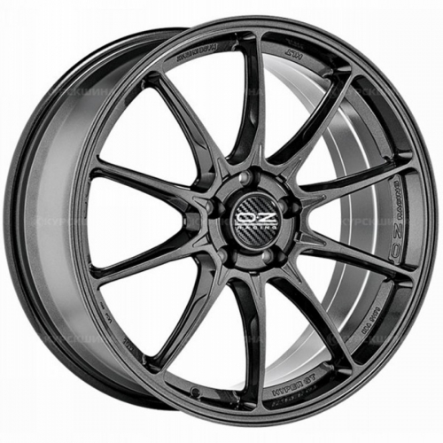 Большое фото товара - 8,5*19 5*112 ET30 75  OZ Hyper GT HLT Star Graphite, 104009. Вариант №2