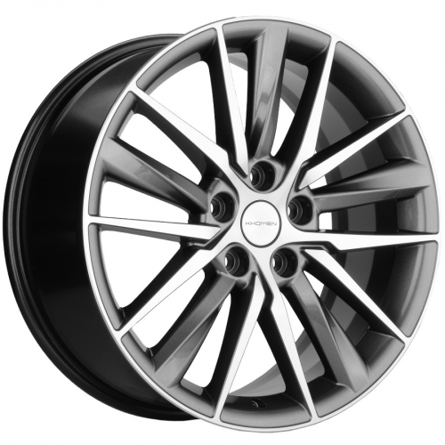 Большое фото товара - 8,0*18 5*112 ET39 66,6  Khomen Wheels KHW1807 Gray-FP (A6/Q5), 106773. Вариант №2