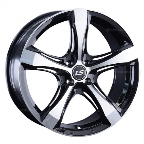 Большое фото товара - 7,5*17 4*100 ET40 60,1  LS 1053 BKF (конус), 113978. Вариант №2