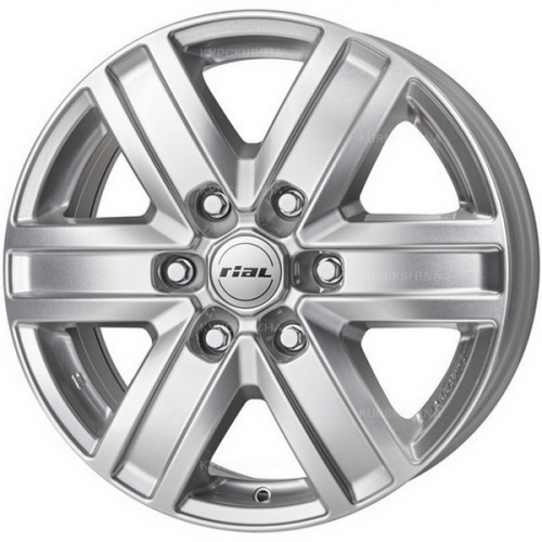 Большое фото товара - 7,0*17 6*139,7 ET22 100,1  Rial Transporter 6 Polar Silver, 114525. Вариант №2