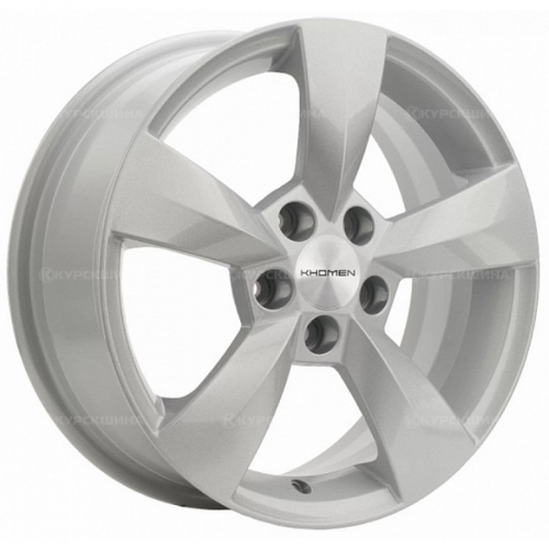 Большое фото товара - 6,0*15 5*100 ET38 57,1  Khomen Wheels KHW1504 F-Silver (Rapid), 116291. Вариант №2