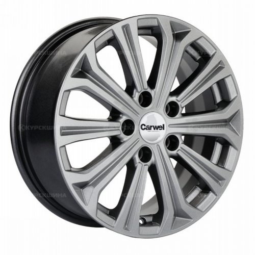 Большое фото товара - 6,5*16 5*112 ET46 57,1  Carwel Кудро 1610 GST, 119533. Вариант №2