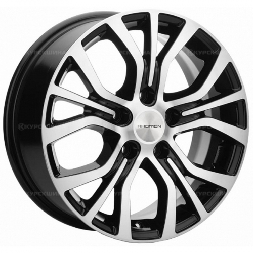 Большое фото товара - 6,5*16 5*114,3 ET38 60,1  Khomen Wheels KHW1608 Black-FP (Alphard), 123834. Вариант №2