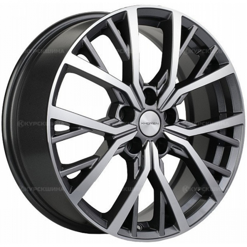 Большое фото товара - 7,0*18 5*114,3 ET38 67,1  Khomen Wheels KHW1806 Gray-FP (Outlander), 126325. Вариант №2