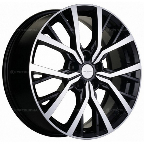 Большое фото товара - 7,0*18 5*108 ET45 60,1  Khomen Wheels KHW1806 Black-FP (Chery Tiggo 3/Tiggo 3 Pro), 137111. Вариант №2