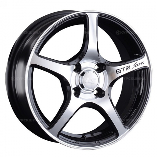 Большое фото товара - 6,5*16 4*108 ET26 65,1  LS 537 BKF (конус), 137293. Вариант №2