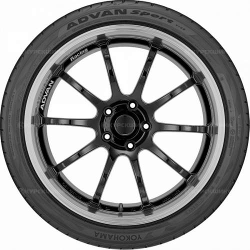 Большое фото товара - 285/35/22 106Y Yokohama Advan Sport V105, 511701. Вариант №3