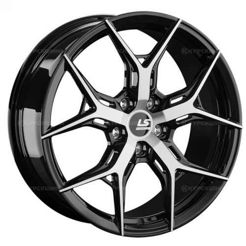 Большое фото товара - 9,0*20 5*112 ET55 66,6  LS Forged LS FG14 BKF конус, 805848. Вариант №1