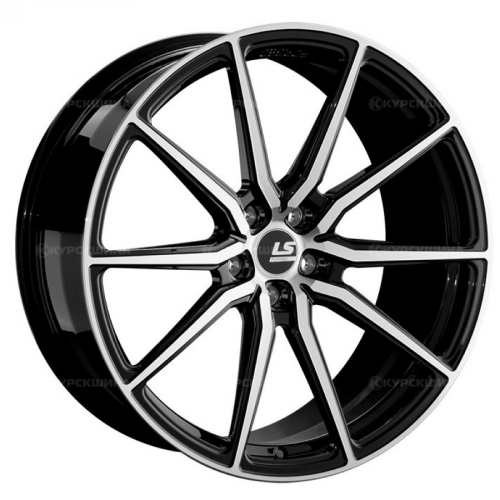 Большое фото товара - 9,5*21 5*112 ET36 66,6  LS Forged LS FG01 BKF конус, 805880. Вариант №2