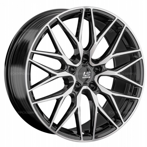 Большое фото товара - 10,0*20 5*120 ET35 74,1  LS FlowForming RC70 BKF конус, 806509. Вариант №2