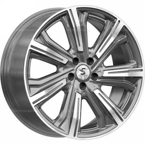 Большое фото товара - 8,5*20 5*120 ET43 65,1  Premium Series КР1067 Kleemann Diamond Gloss Graphite, 807898. Вариант №2