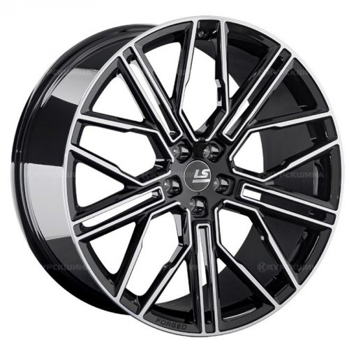 Большое фото товара - 9,0*21 5*150 ET45 110,1  LS Forged LS FG08 BKF конус, 808712. Вариант №2