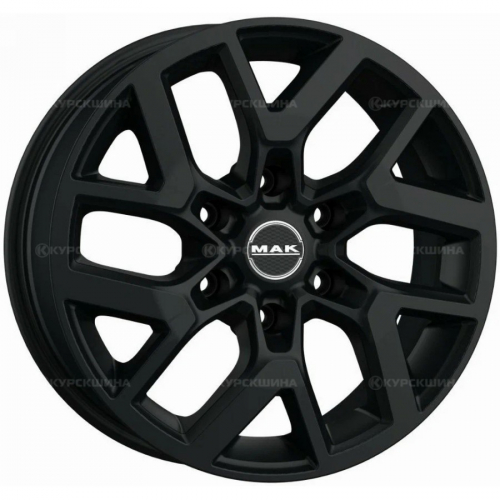 Большое фото товара - 8,0*18 6*139,7 ET53 92,3  MAK Gravel Matt Black, 809402. Вариант №2