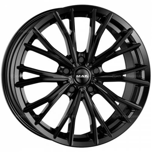 Большое фото товара - 8,0*18 5*112 ET30 66,6  MAK Mark Gloss Black, 811614. Вариант №2