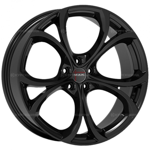 Большое фото товара - 9,0*20 5*110 ET29 65,1  MAK Lario Gloss Black, 812820. Вариант №2
