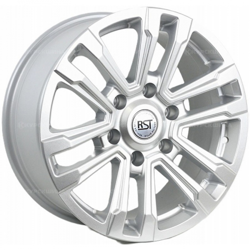 Большое фото товара - 7,5*17 6*139,7 ET30 106,1  RST R107 Silver (Fortuner), 814971. Вариант №2