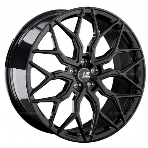 Большое фото товара - 10,5*22 5*112 ET43 66,6  LS Forged LS FG13 BK конус, 817312. Вариант №2