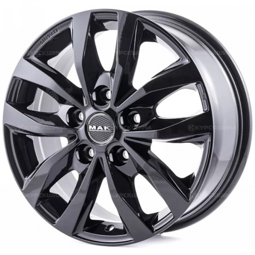 Большое фото товара - 7,0*17 5*118 ET68 71,1  MAK Load 5 Gloss Black, 818625. Вариант №2