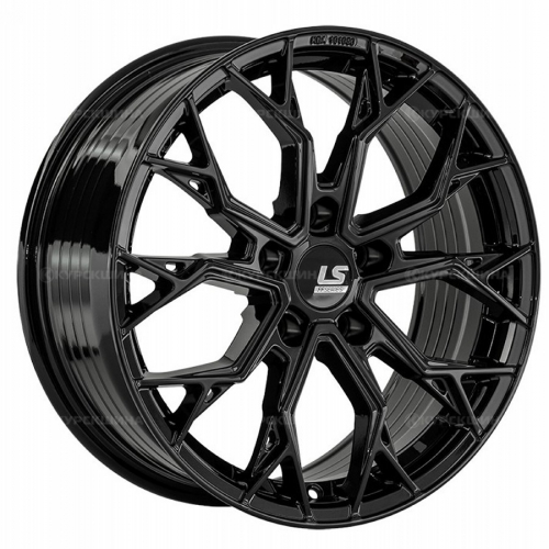 Большое фото товара - 8,0*17 5*112 ET35 66,6  LS FlowForming RC108 BK конус, 818664. Вариант №2