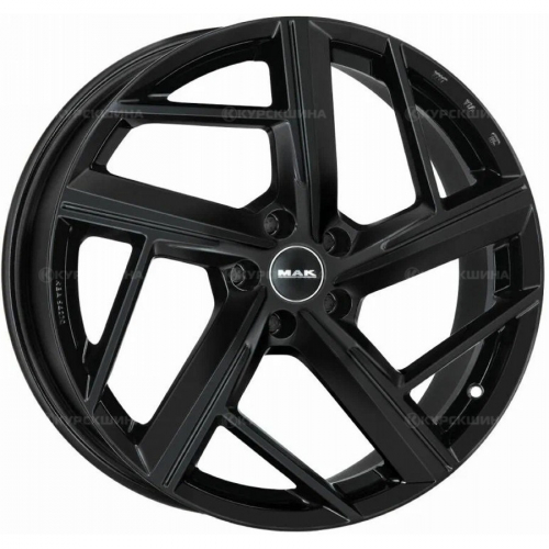 Большое фото товара - 9,0*20 5*112 ET22 66,45  MAK Qvattro Gloss Black, 820165. Вариант №2