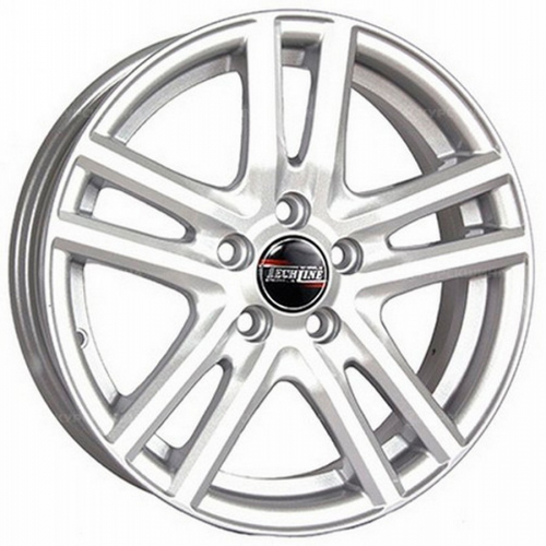 Большое фото товара - 6,0*15 5*100 ET38 57,1  TechLine 529 Silver, 820856. Вариант №2