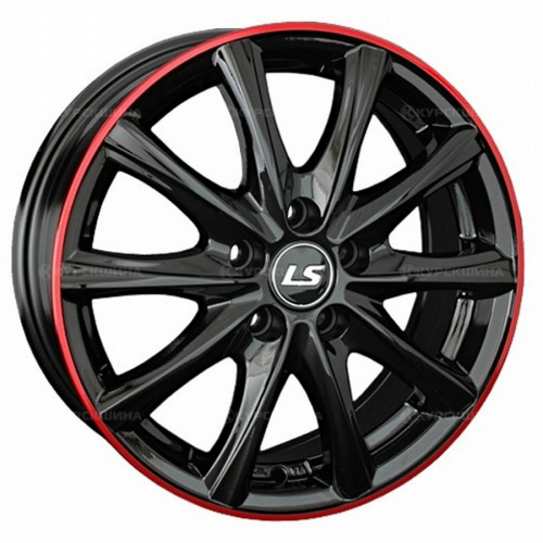 Большое фото товара - 6,0*15 4*100 ET48 73,1  LS 741 BKL (конус), 820954. Вариант №2