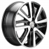 Маленькое фото товара - 6,0*16 4*100 ET46 54,1  Khomen Wheels KHW1609 Black-FP (Rio II/Solaris II). Вариант №1