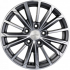 Маленькое фото товара - 6,5*16 5*114,3 ET45 67,1  Khomen Wheels KHW1611 Gray-FP (Mazda 3). Вариант №1