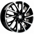 Маленькое фото товара - 7,5*18 5*112 ET39 66,6  Khomen Wheels KHW1804 Black-FP (Audi A4/A6). Вариант №1