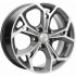 Маленькое фото товара - 7,0*17 5*114,3 ET45 60,1  Khomen Wheels KHW1702 Gray-FP (Camry). Вариант №1