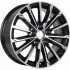 Маленькое фото товара - 6,5*16 5*112 ET39,5 66,6  Khomen Wheels KHW1611 Black-FP (Action). Вариант №1