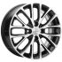 Маленькое фото товара - 6,0*15 4*100 ET50 60,1  Khomen Wheels KHW1506 Black-FP (Vesta). Вариант №1