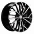 Маленькое фото товара - 7,0*17 5*114,3 ET48 67,1  Khomen Wheels KHW1717 Black-FP (KIA K5). Вариант №1