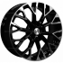 Маленькое фото товара - 7,0*17 5*110 ET46 63,3  Khomen Wheels KHW1718 Black-FP (Changan CS35/CS35 plus). Вариант №1