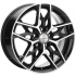 Маленькое фото товара - 7,0*17 5*110 ET45 67,1  Khomen Wheels KHW1709 Black-FP (DFM580). Вариант №1