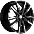 Маленькое фото товара - 7,5*19 5*114,3 ET35 60,1  Khomen Wheels KHW1905 Black-FP (Lexus NX). Вариант №1
