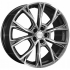 Маленькое фото товара - 7,5*19 5*108 ET46 63,4  Khomen Wheels KHW1907 Gray-FP (Geely Monjaro/Tugella). Вариант №1