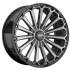 Маленькое фото товара - 9,0*20 6*139,7 ET25 100,1  LS FlowForming RC80 BKF конус. Вариант №1