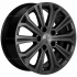 Маленькое фото товара - 6,5*16 5*114,3 ET46 67,1  Khomen Wheels KHW1610 Black (Mitsubishi). Вариант №1