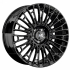 Маленькое фото товара - 8,5*21 5*120 ET43,5 72,6  LS Forged LS FG25 BK конус. Вариант №1