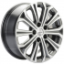Маленькое фото товара - 6,5*16 5*108 ET45 60,1  Khomen Wheels KHW1610 Gray-FP (Chery Tiggo 3/Tiggo 3 Pro). Вариант №1