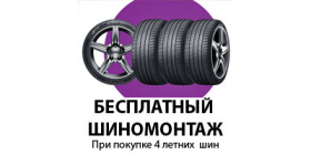 АКЦИЯ – «БЕСПЛАТНЫЙ ШИНОМОНТАЖ NEXEN R15 ЛЕТО 2020»
